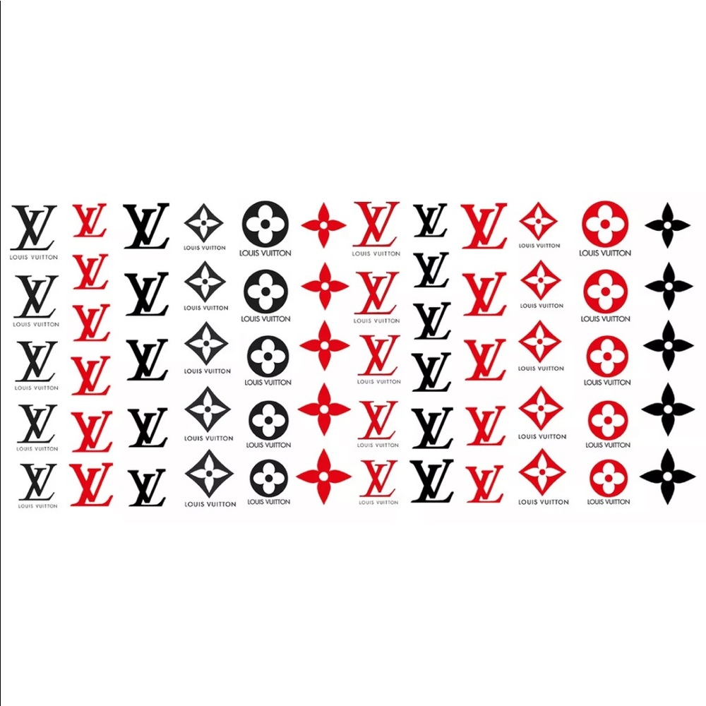 Louis Vuitton Nail Decals 💌BO/GO$6 - Picture 2 of 4